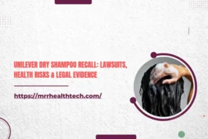 Washing hair with shampoo creating rich foam on black hair and hands in circular frame represents unilever dry shampoo recall.