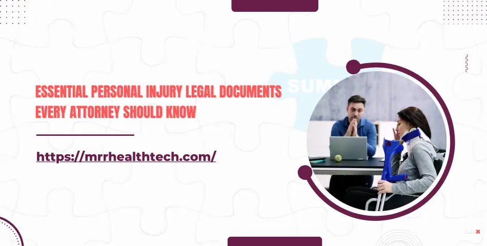 Essential Personal Injury Legal Documents Every Attorney Should Know
