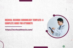Medical Records Chronology Template: A Complete Guide for Attorneys
